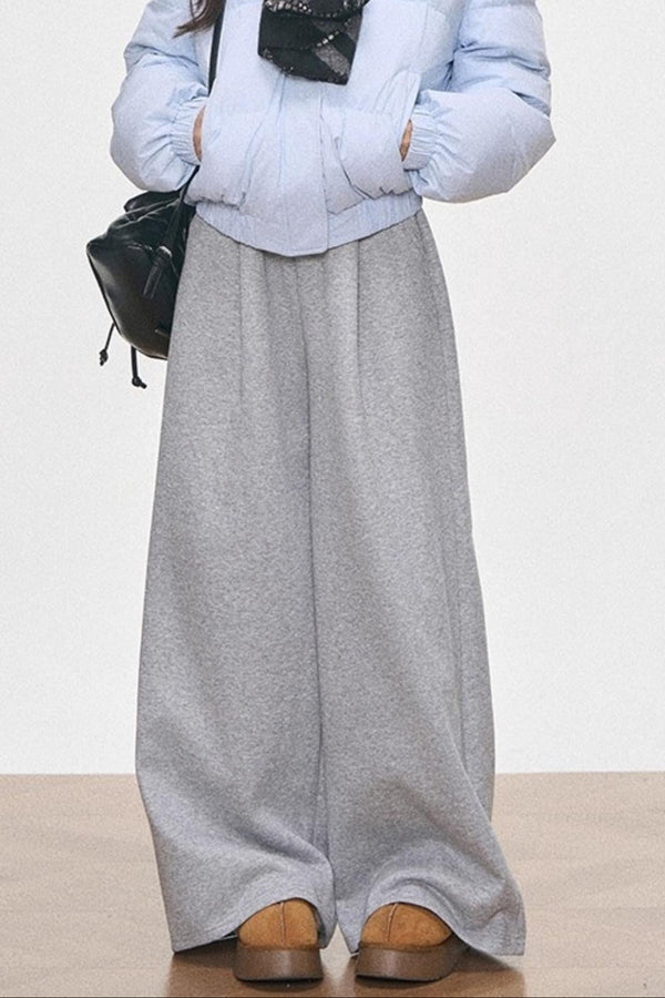 Hooded Cotton Collar Jacket Set-Up