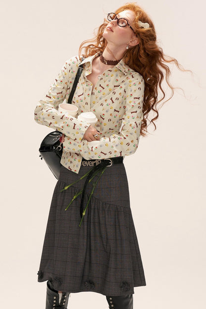 Niche Autumn Long-Sleeved Shirt