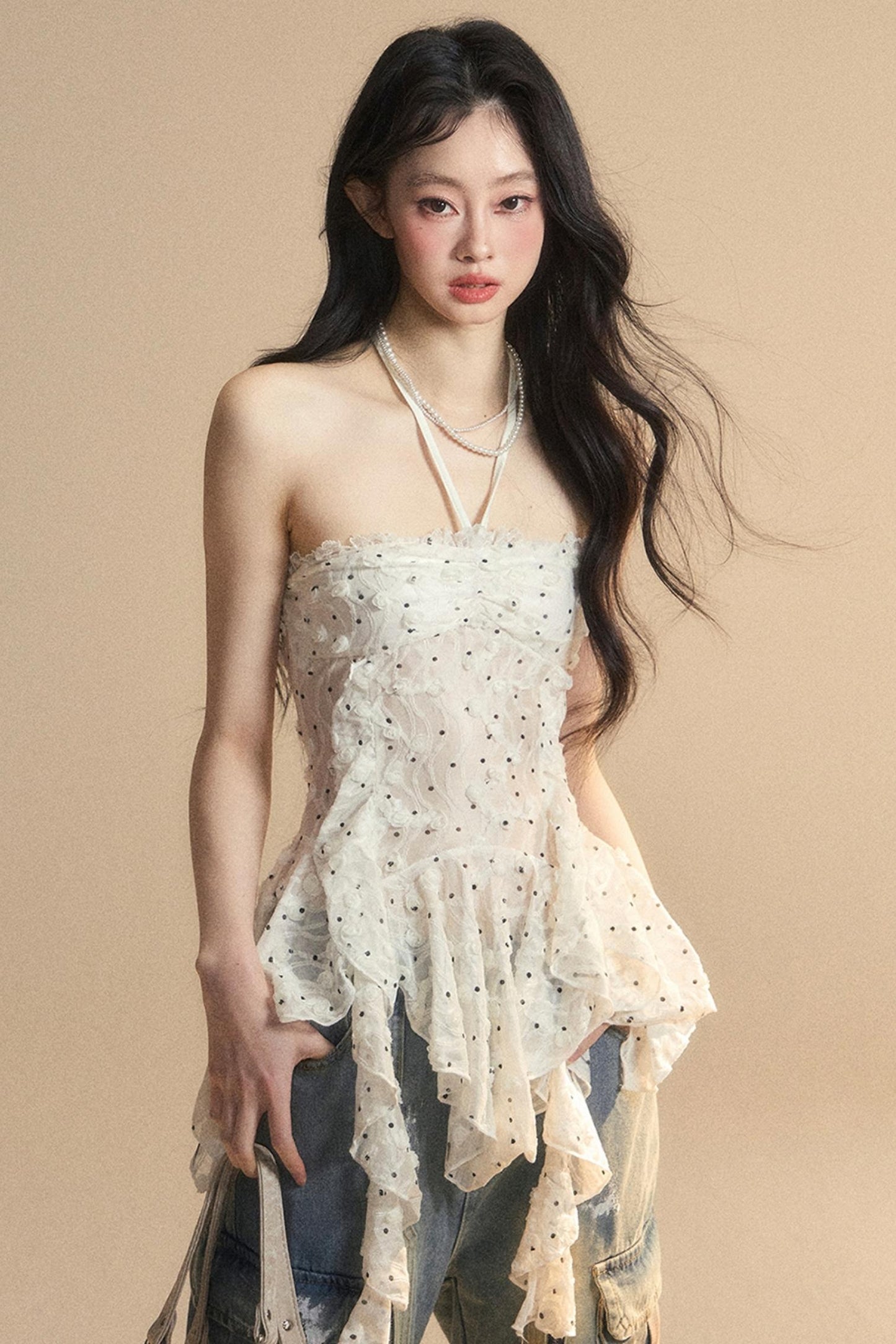 Elegant Night Flower T-Shirt