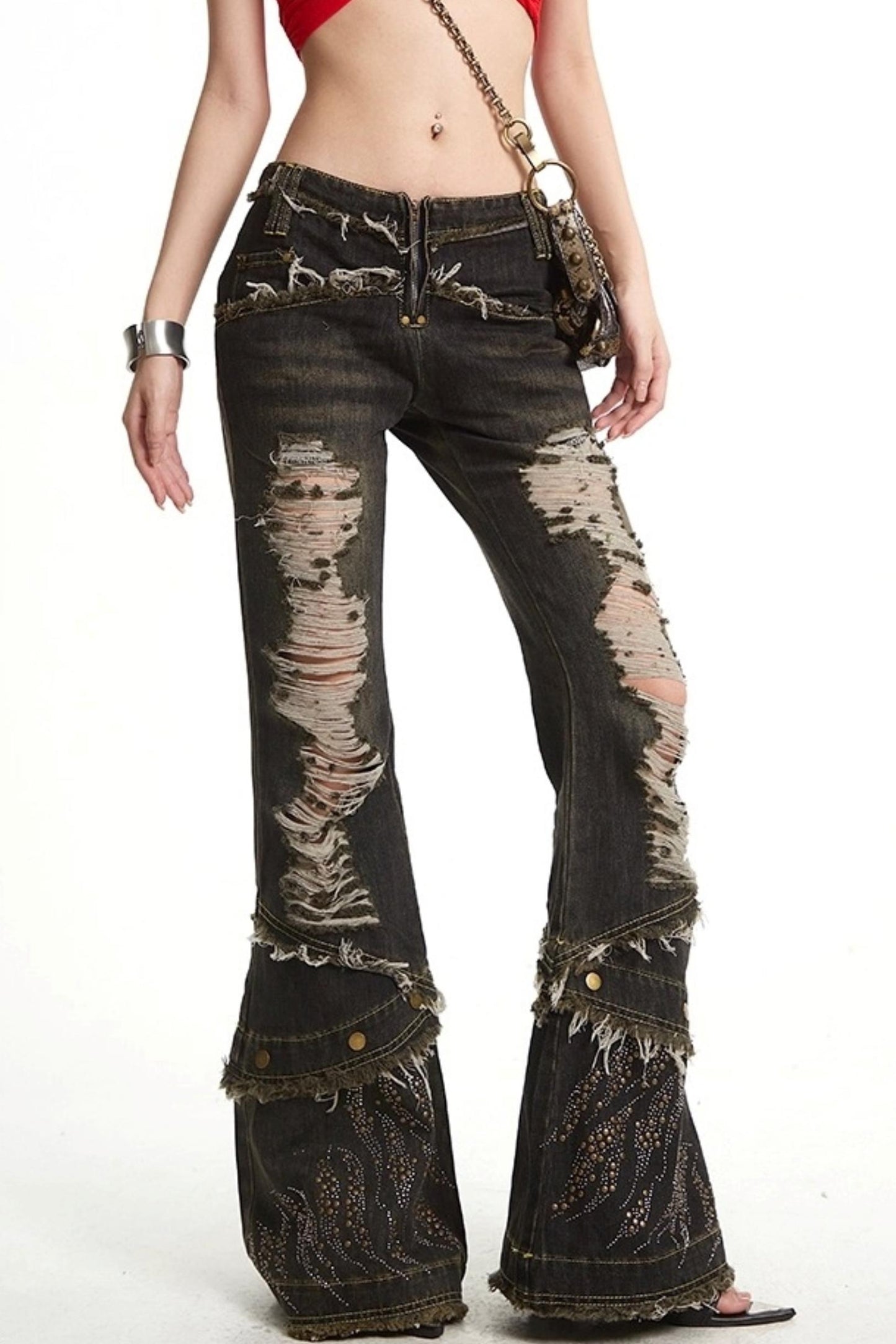 Vintage Denim Trousers