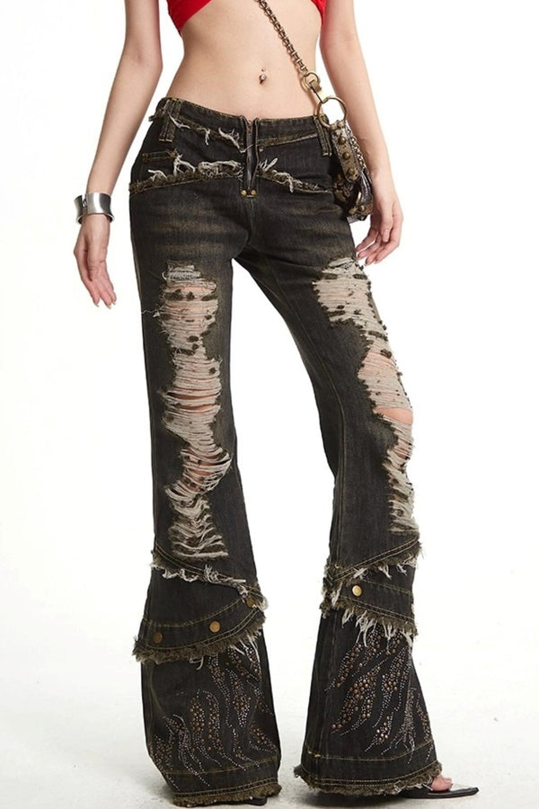 Vintage Denim Trousers