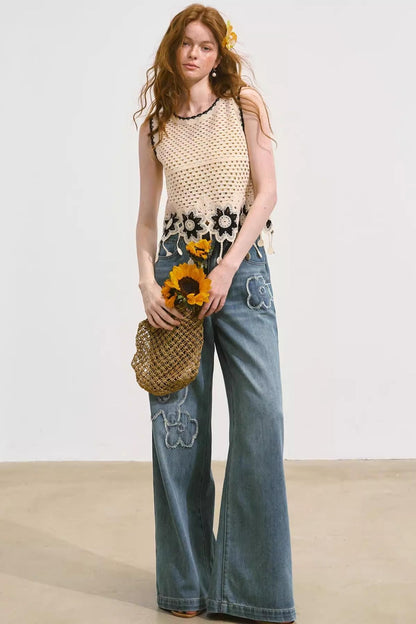 Crochet Tassel Tank Top