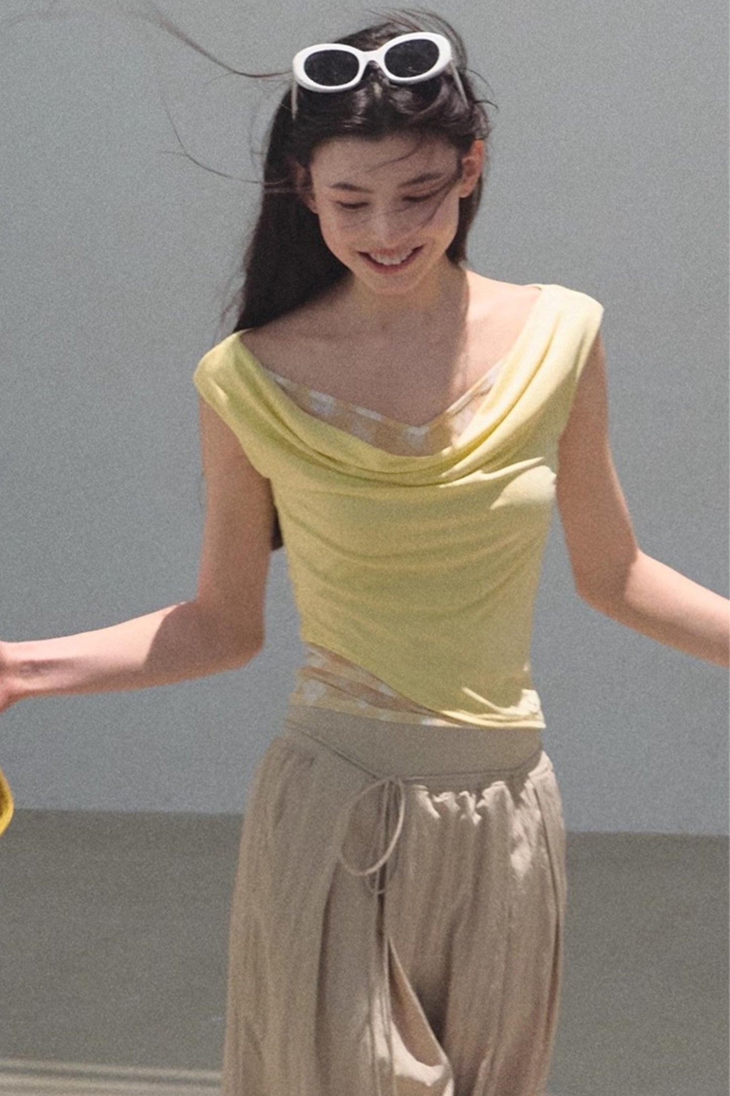 Rising Check Slim-Fit T-Shirt