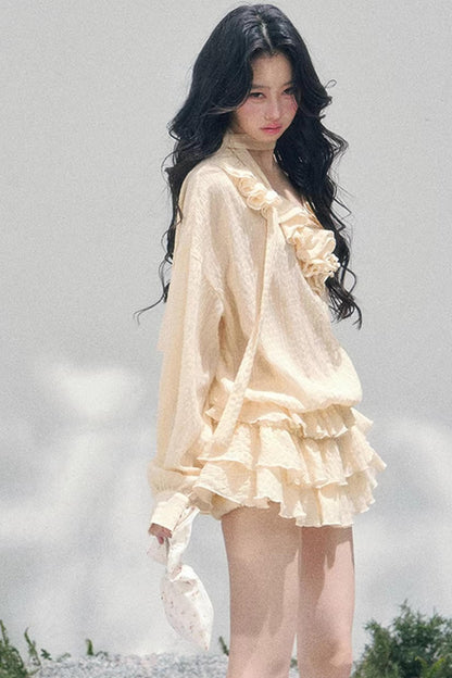 Evening Breeze French Dress Set