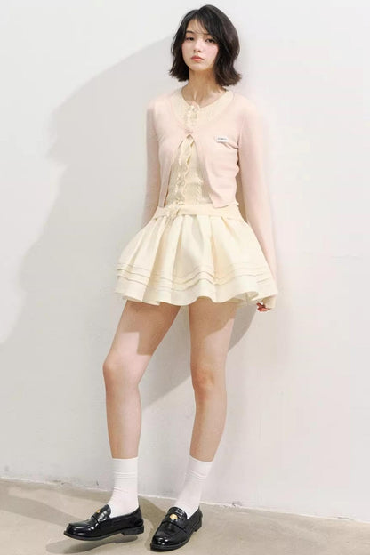 Sunset Lace Knit Top