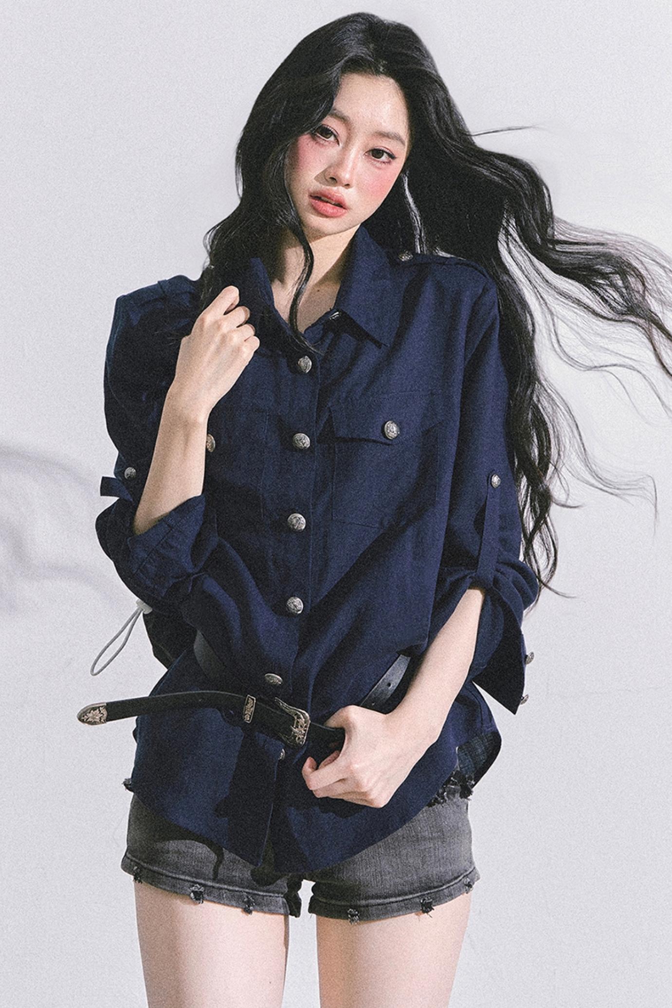 Autumn White Polo Shirt & Pants Set-Up