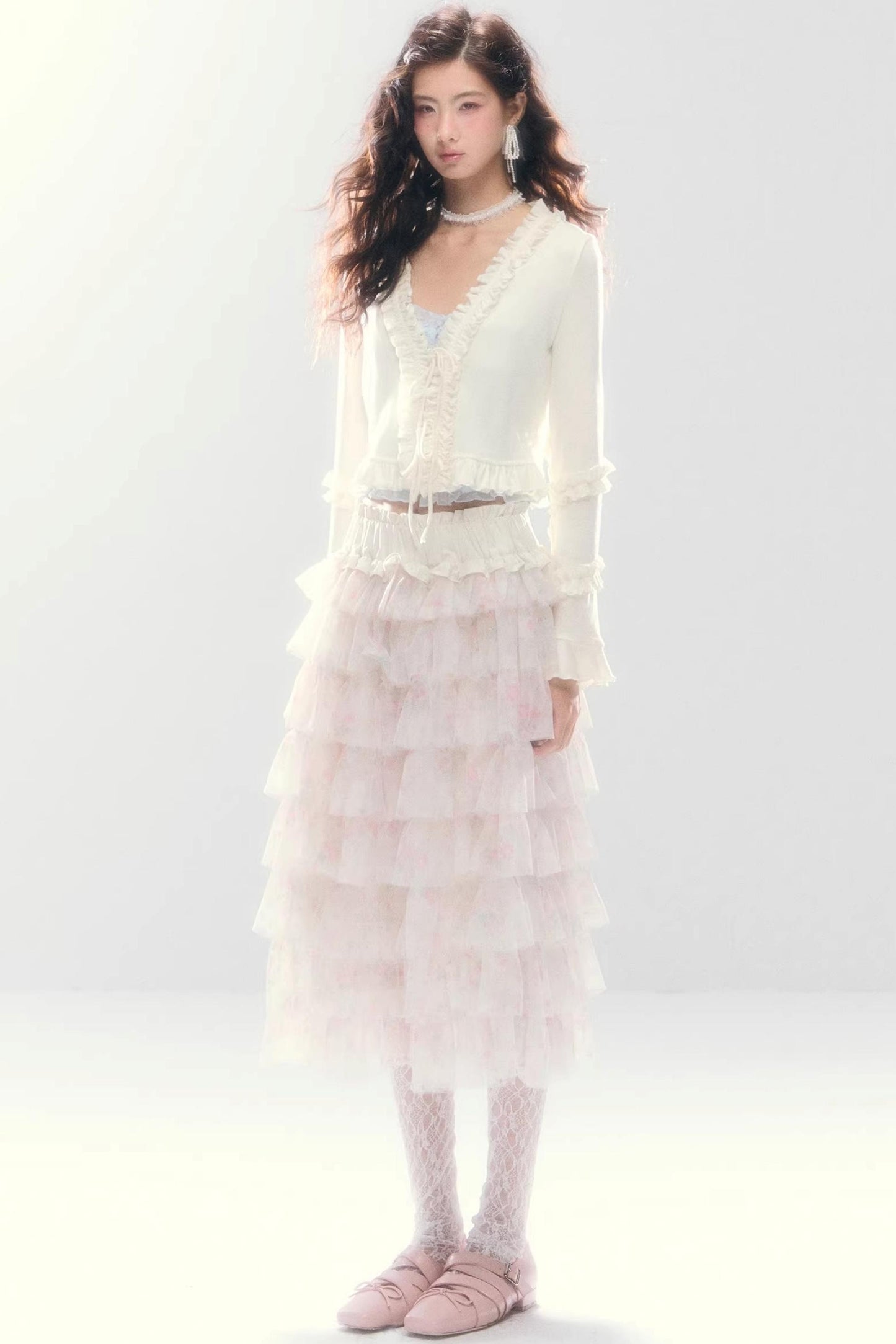 Comfort Embracing Knitted Cardigan Top