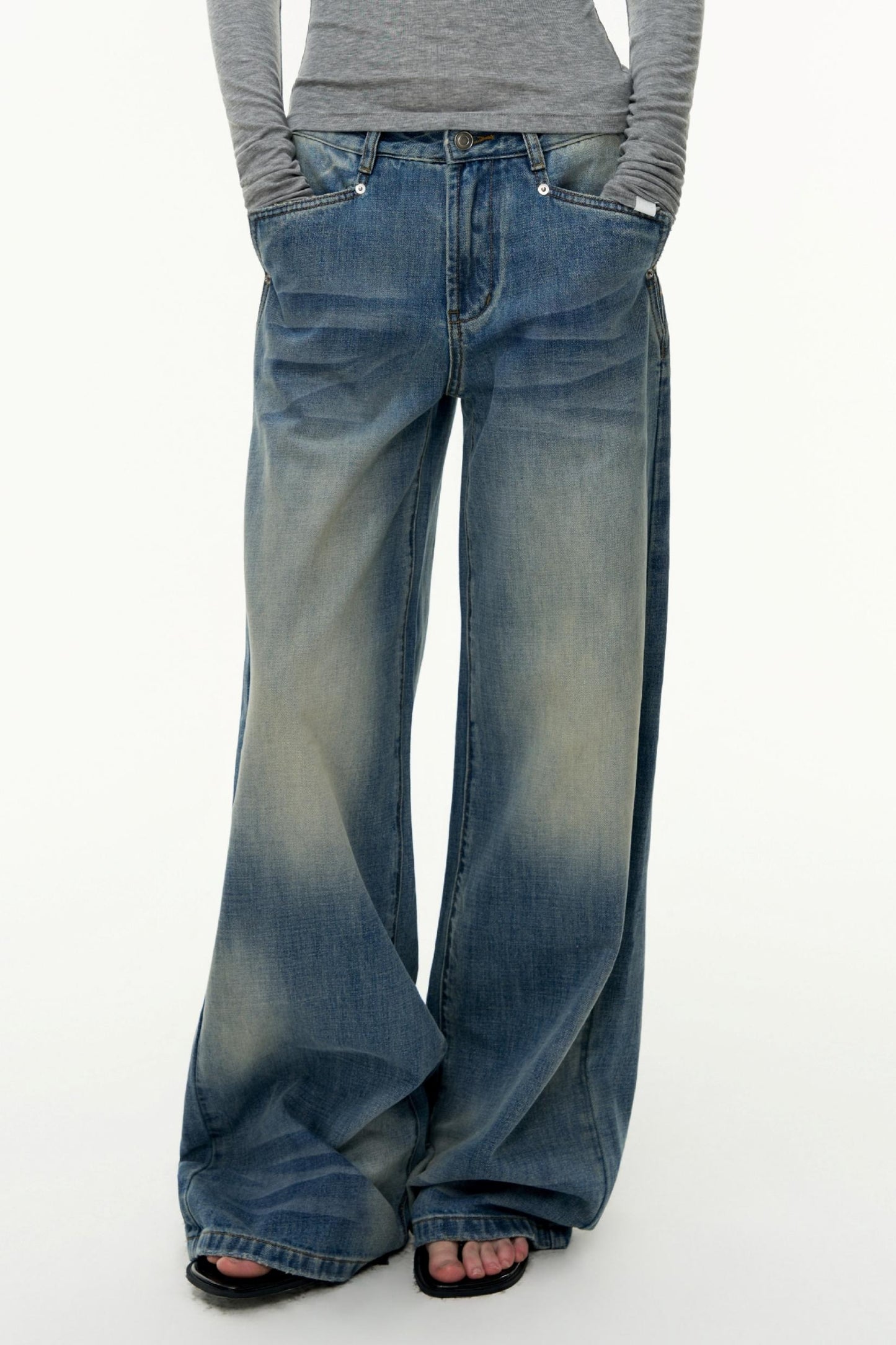 Pure Cotton Straight Pants