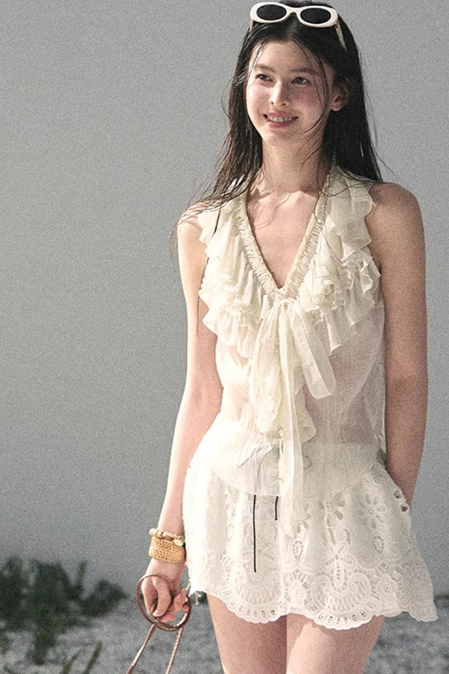Moonlight Sheer Summer Top