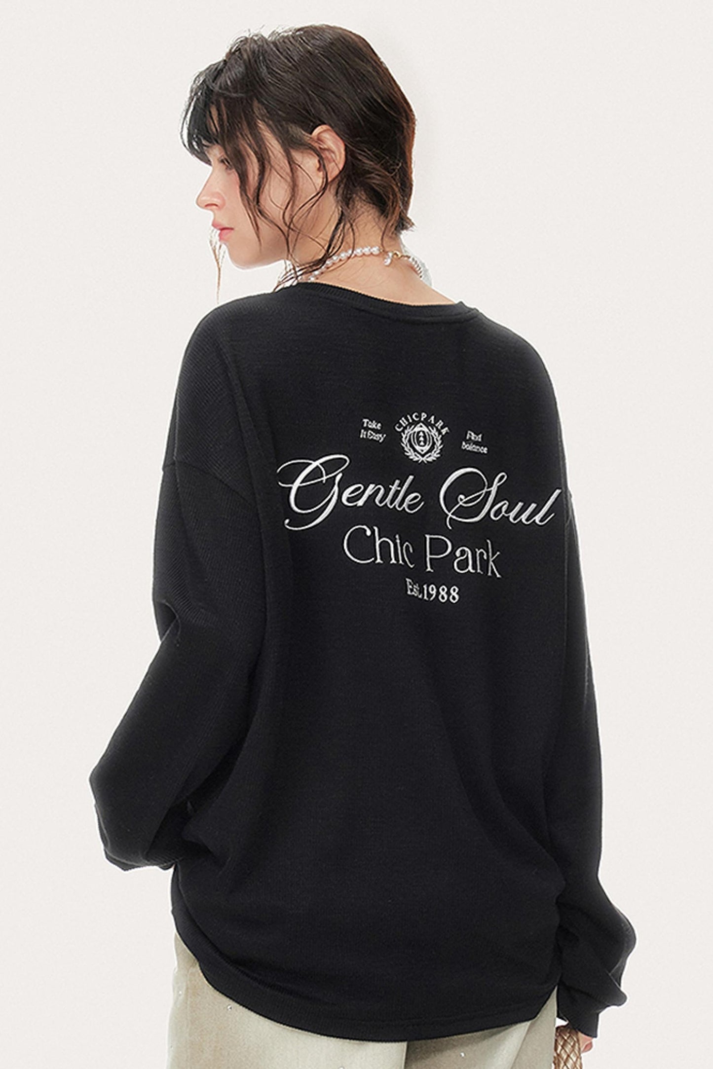 Soft Glutinous Long Sleeve T-Shirt