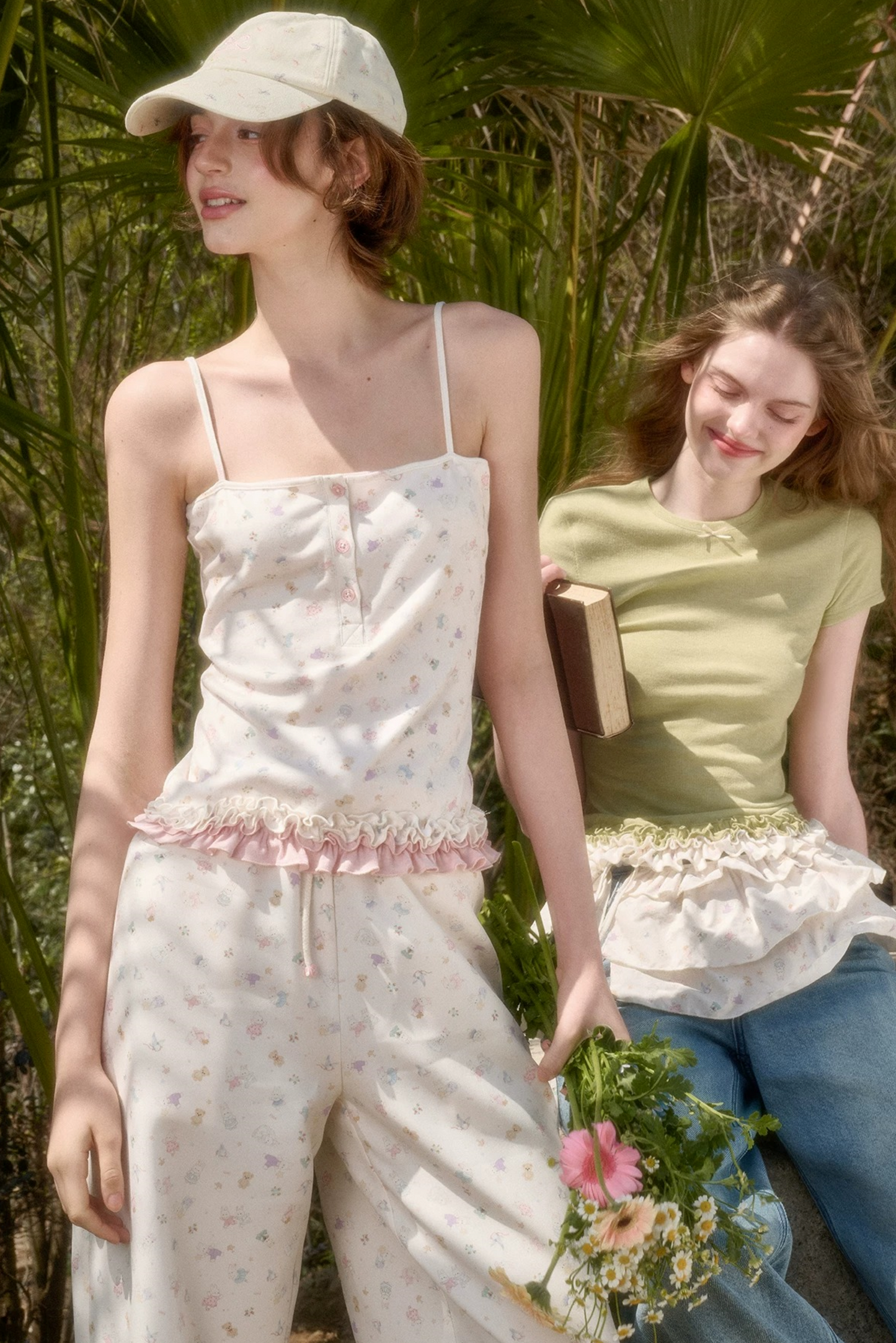 Milky Way Lace Strap Top