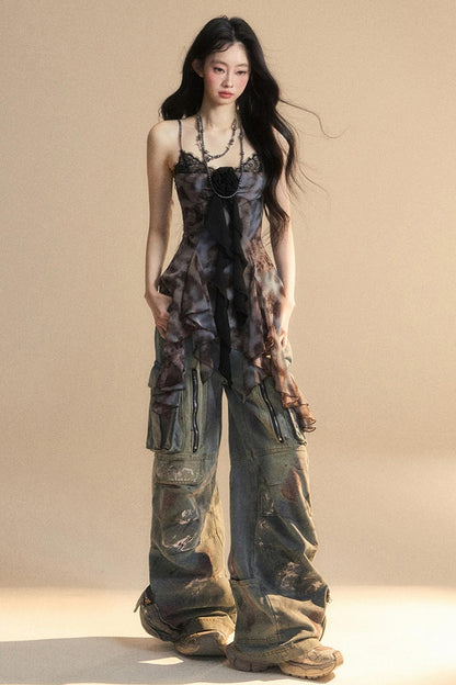 Waist-Shaped Lace Top