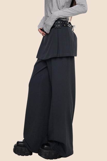 Straight High Waist Pants