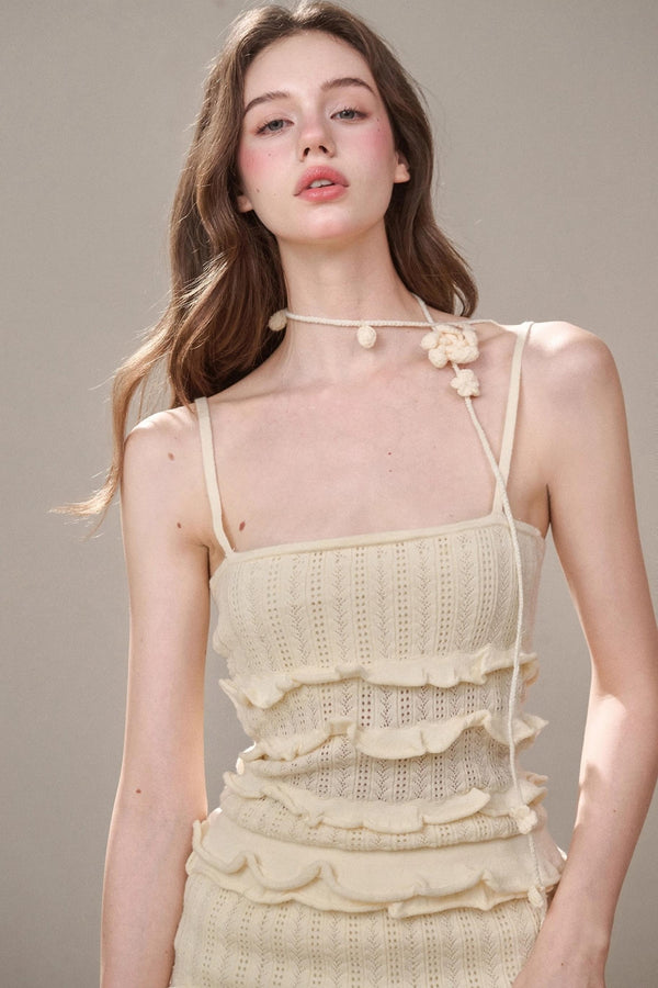 Sweet Lace Knit Set-Up