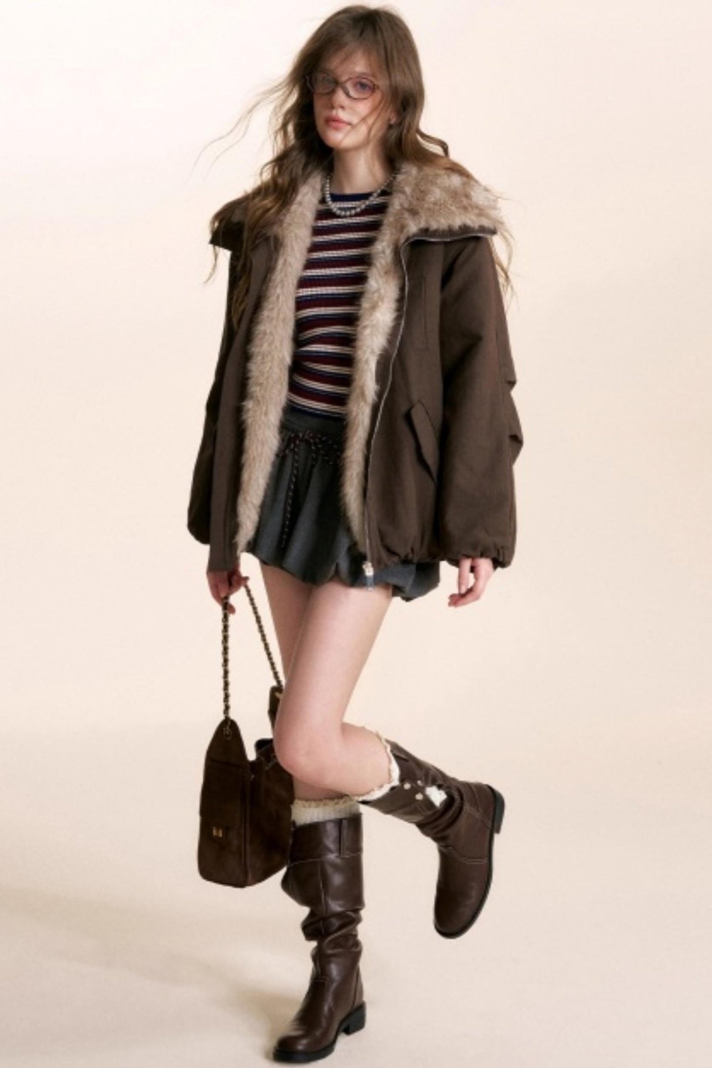 Geek Chic Striped Wool Sweater