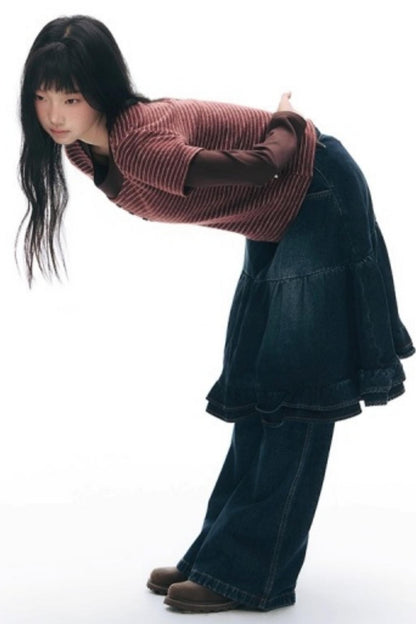 Star Print Flared Pants