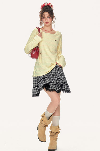 Striped Long Sleeve T-Shirt