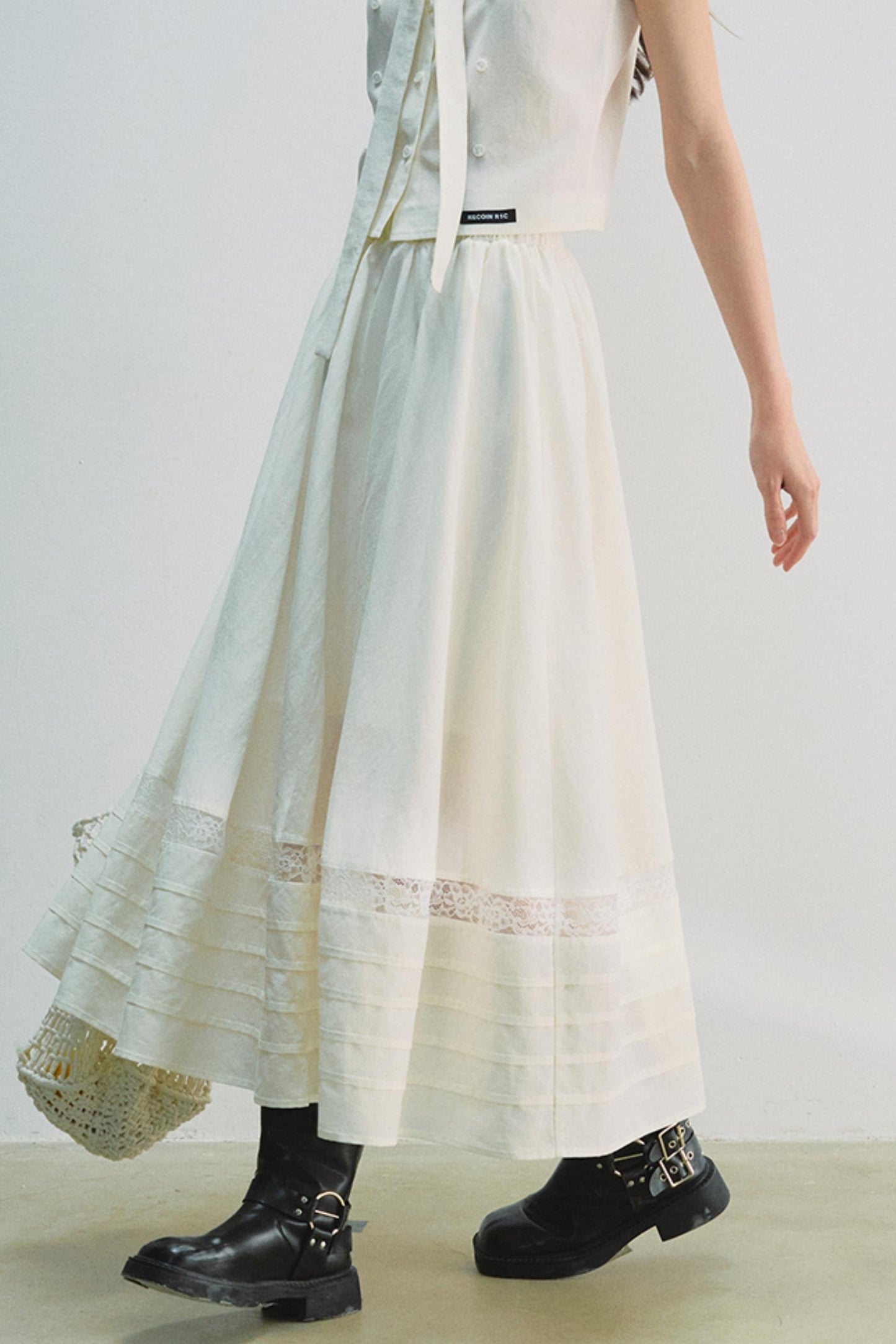 Elegant White Lace Set