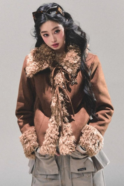 French Winter Fur Coat