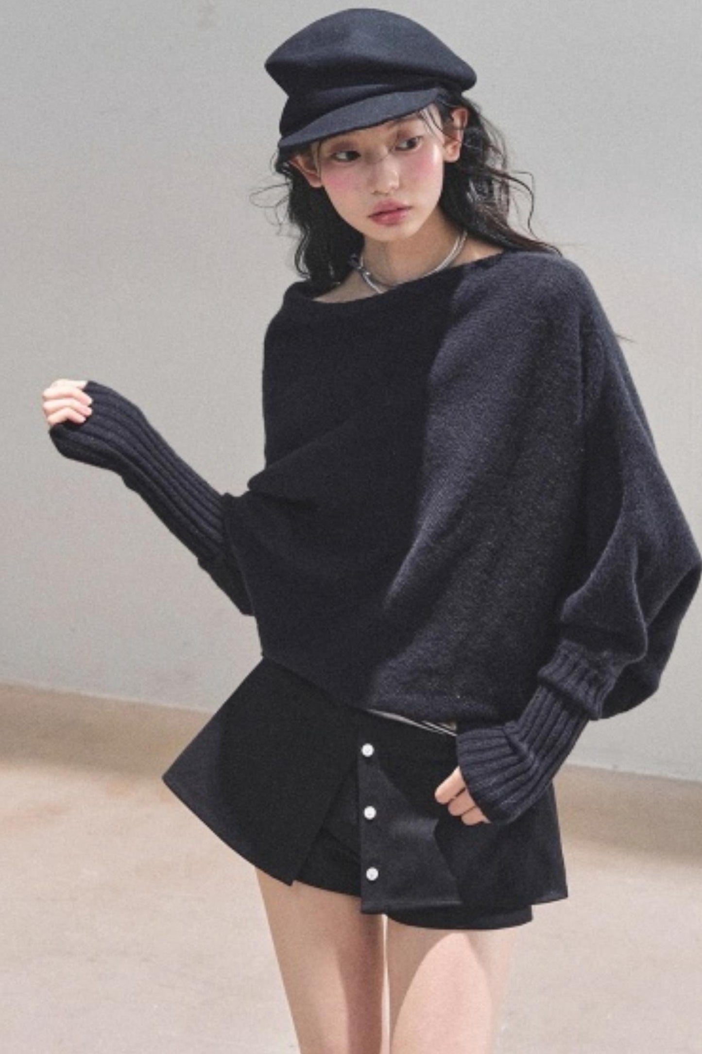 Minimalist French Knit Sweater