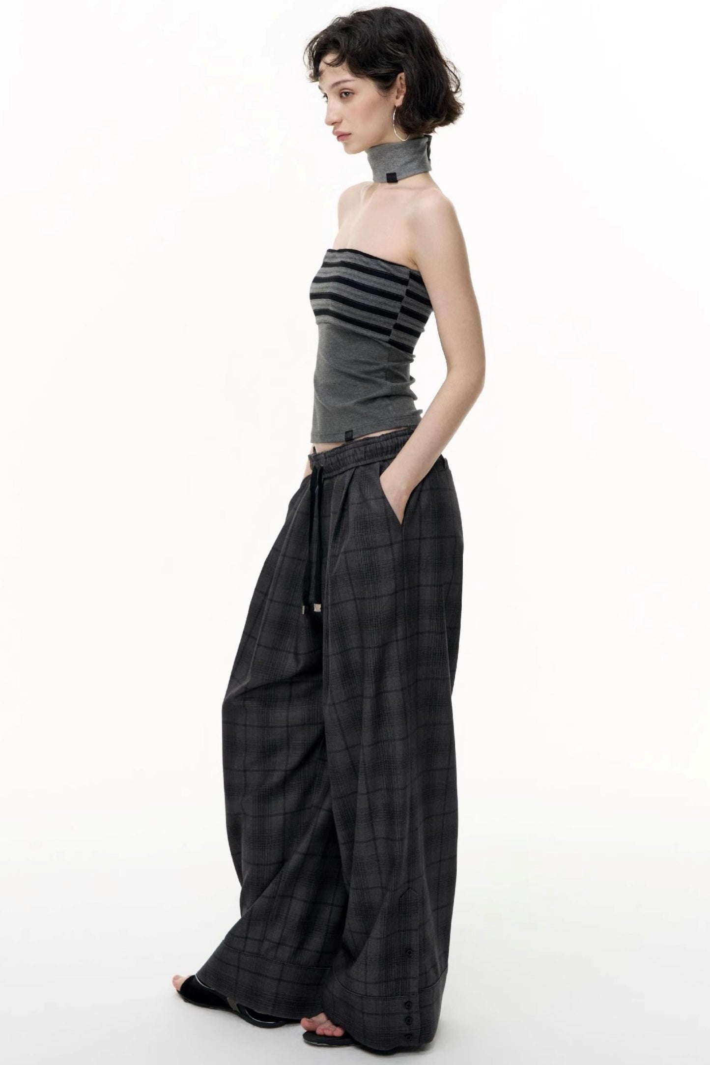 Vintage Wide-Leg Slacks
