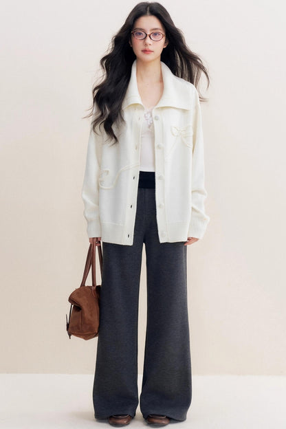 Lazy Sheep Wool Knit Cardigan