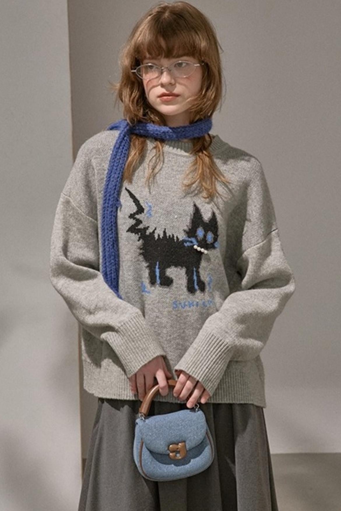 Winter Fur Drop Sweater