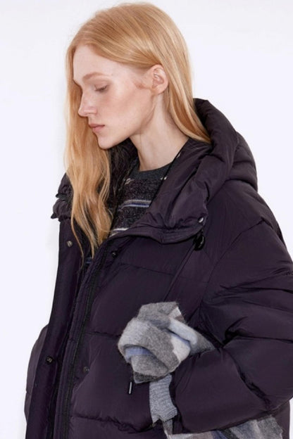 Lightweight Hooded Down Jacket