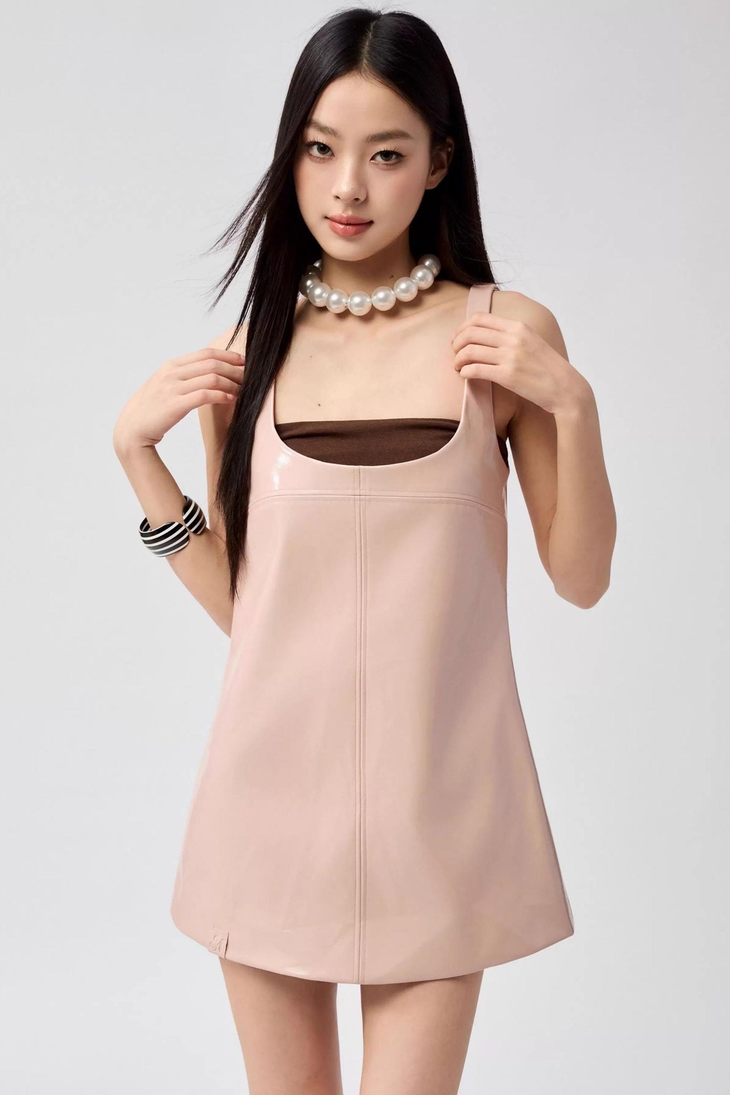 Curve Silhouette Pink Top