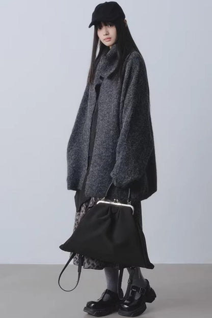 Winter Twilight Wool Cardigan