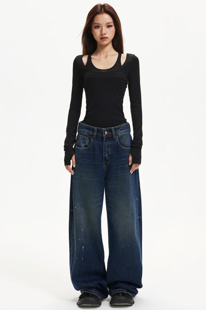 Patchwork Lyocell Camisole