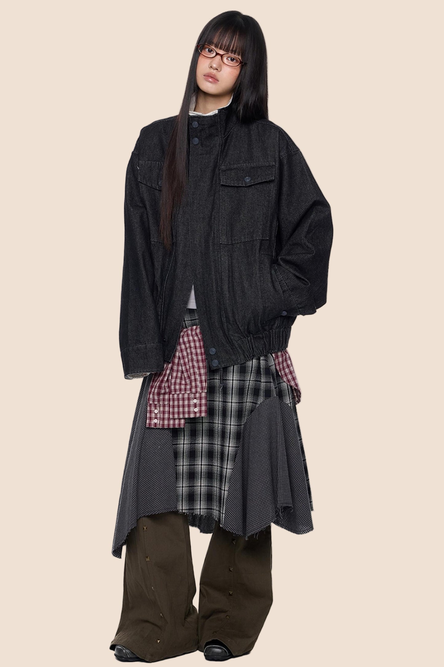 Autumn Vintage Denim Jacket