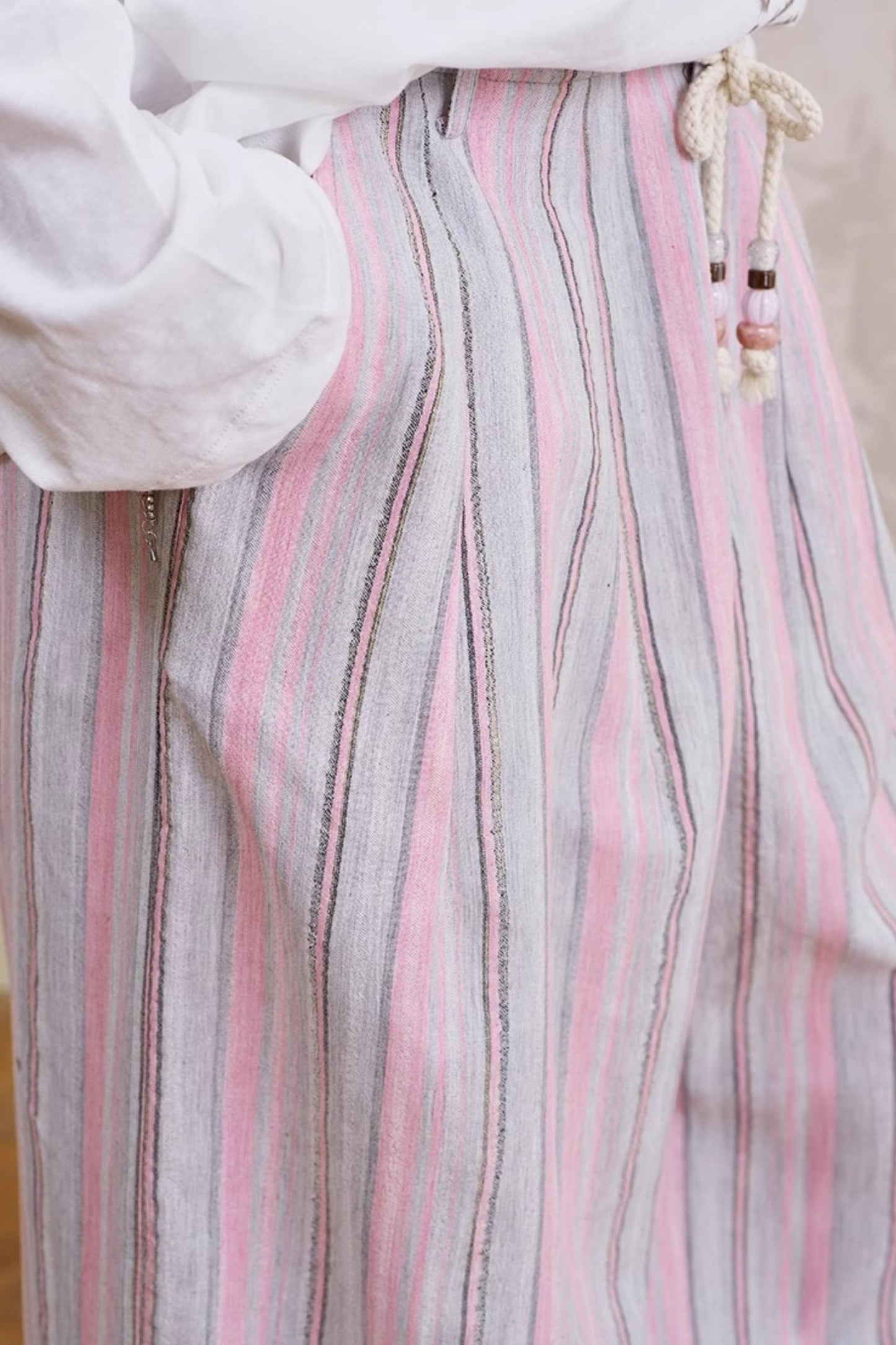 Summer Striped Trousers