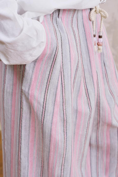 Summer Striped Trousers