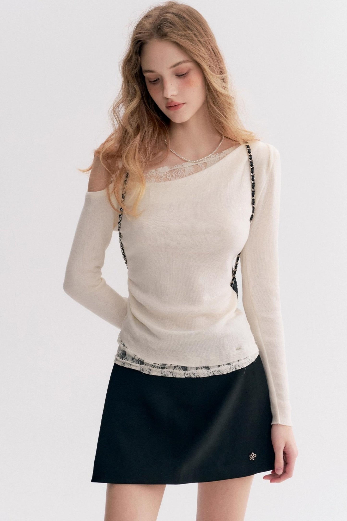 Daisy Whisper Knit Top