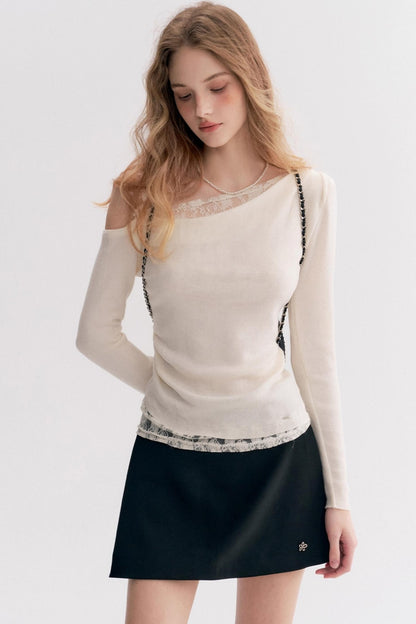 Daisy Whisper Knit Top