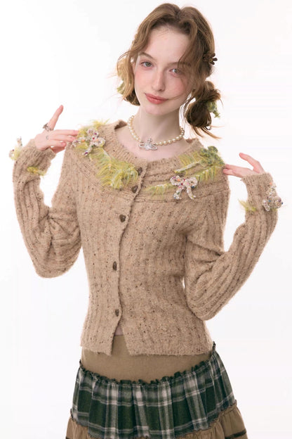 Mist Harbor Fleece Cardigan