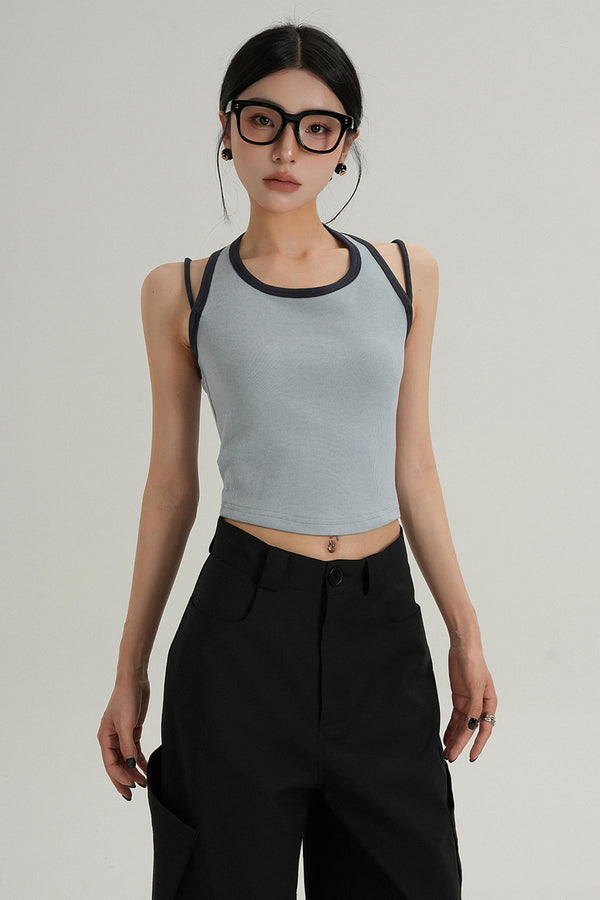 Vibrant Chic Crop Top