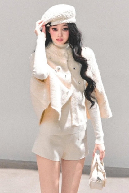 Wilderness Monologue Sweater Cape