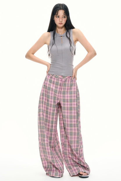 Gray Slim Fit Tank Top