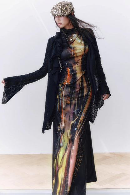 Blowing Knitted Cardigan