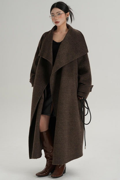 Ultra-High Reversible Wool Coat