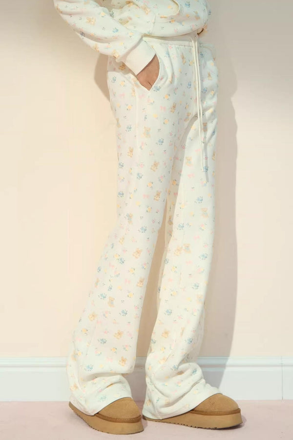 One-Shoulder Sweater with Trousers Set