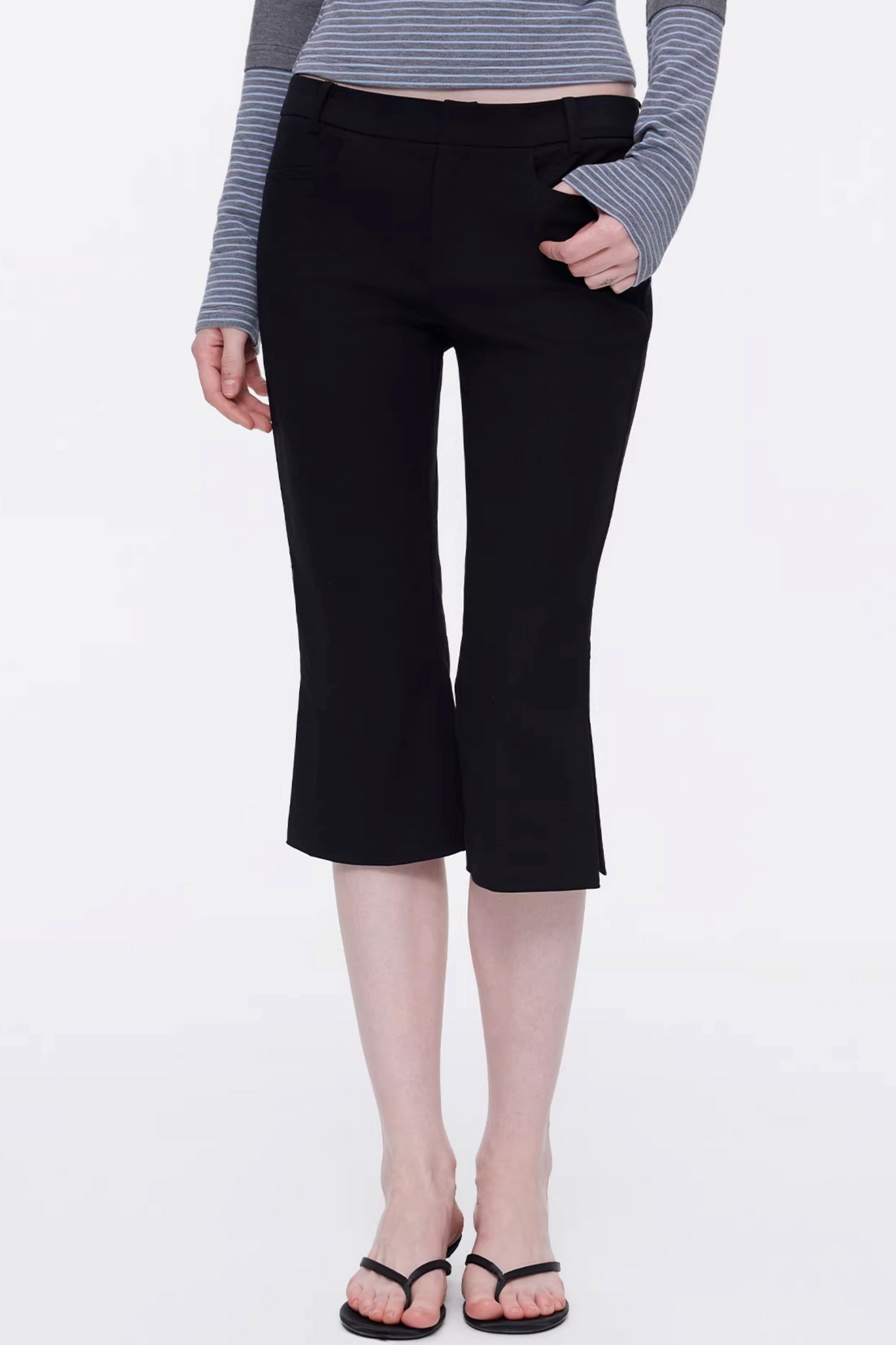 Slim-Fit Equestrian Pants