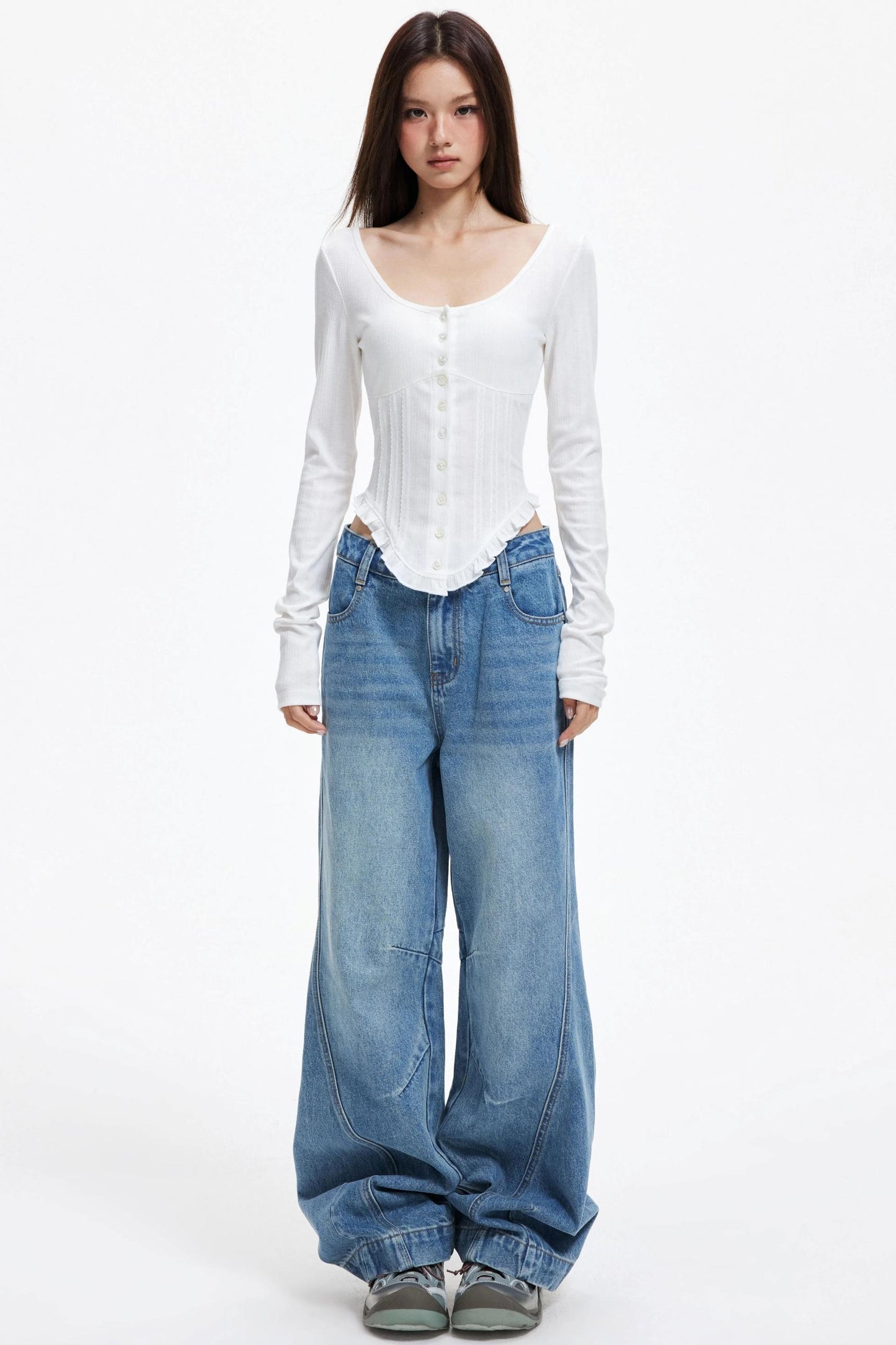 Hot Jacquard Knitted Sweater