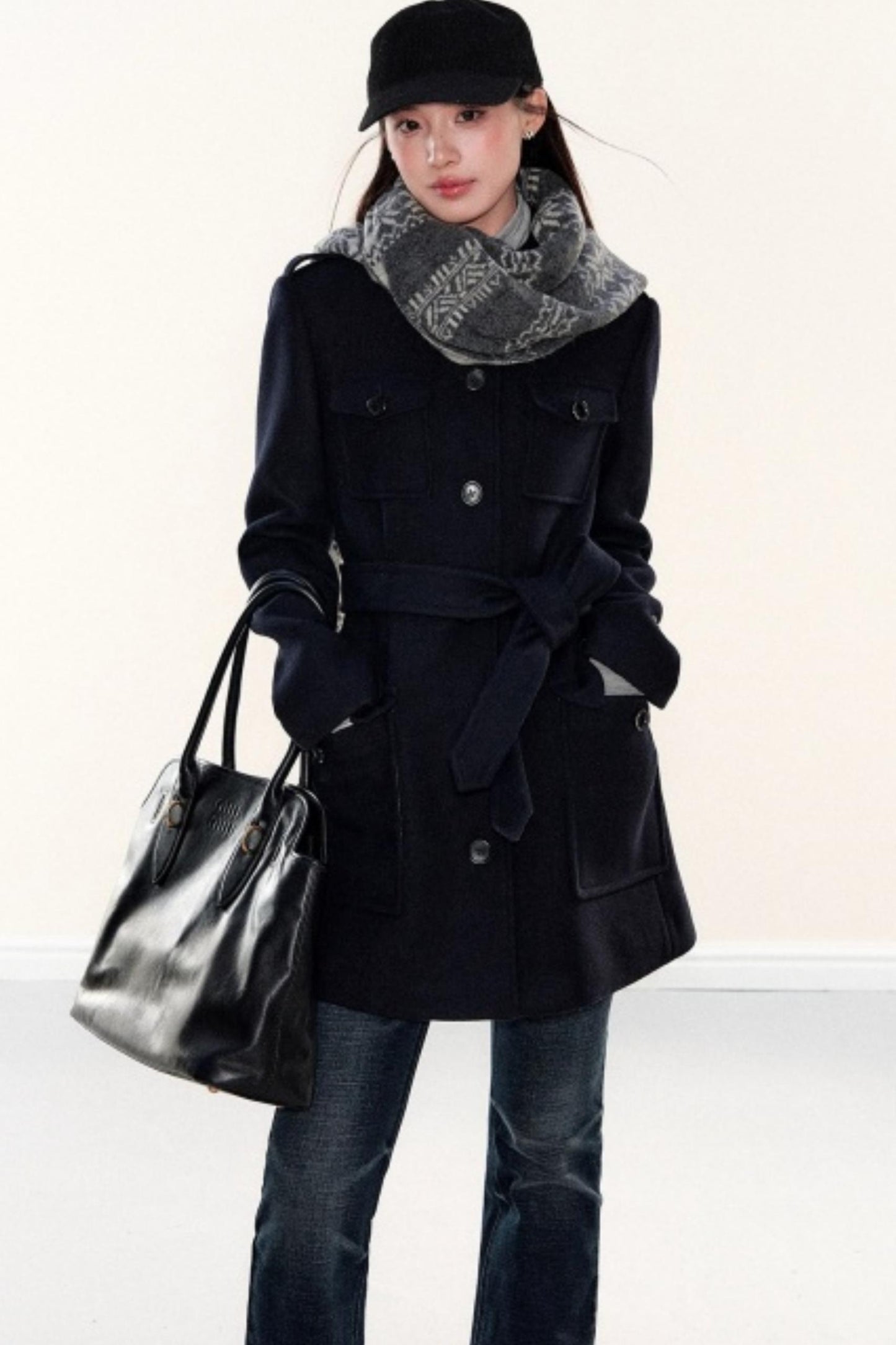 Fair Isle Jacquard Shawl