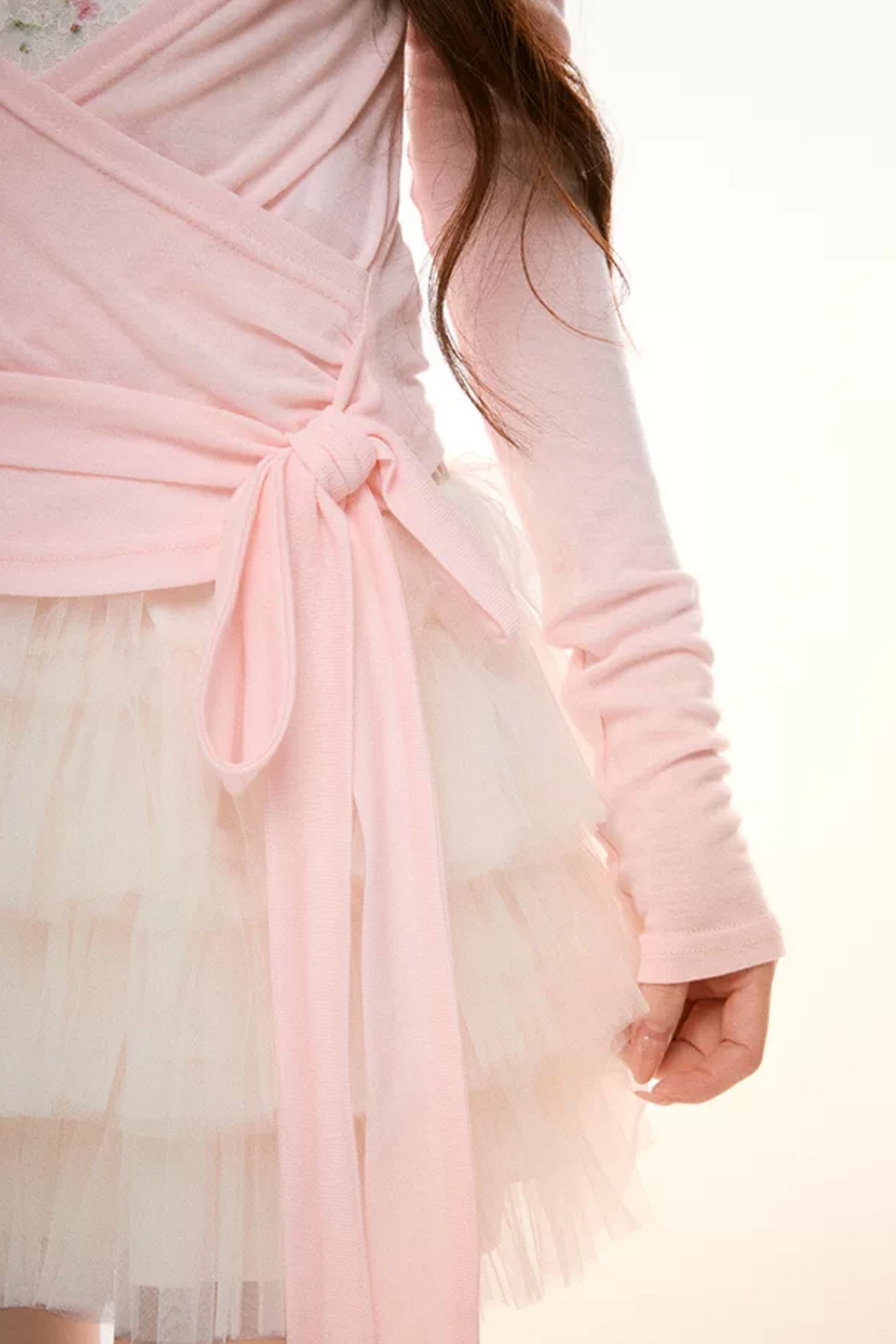 Sakura Lace Cake Skirt Set-Up