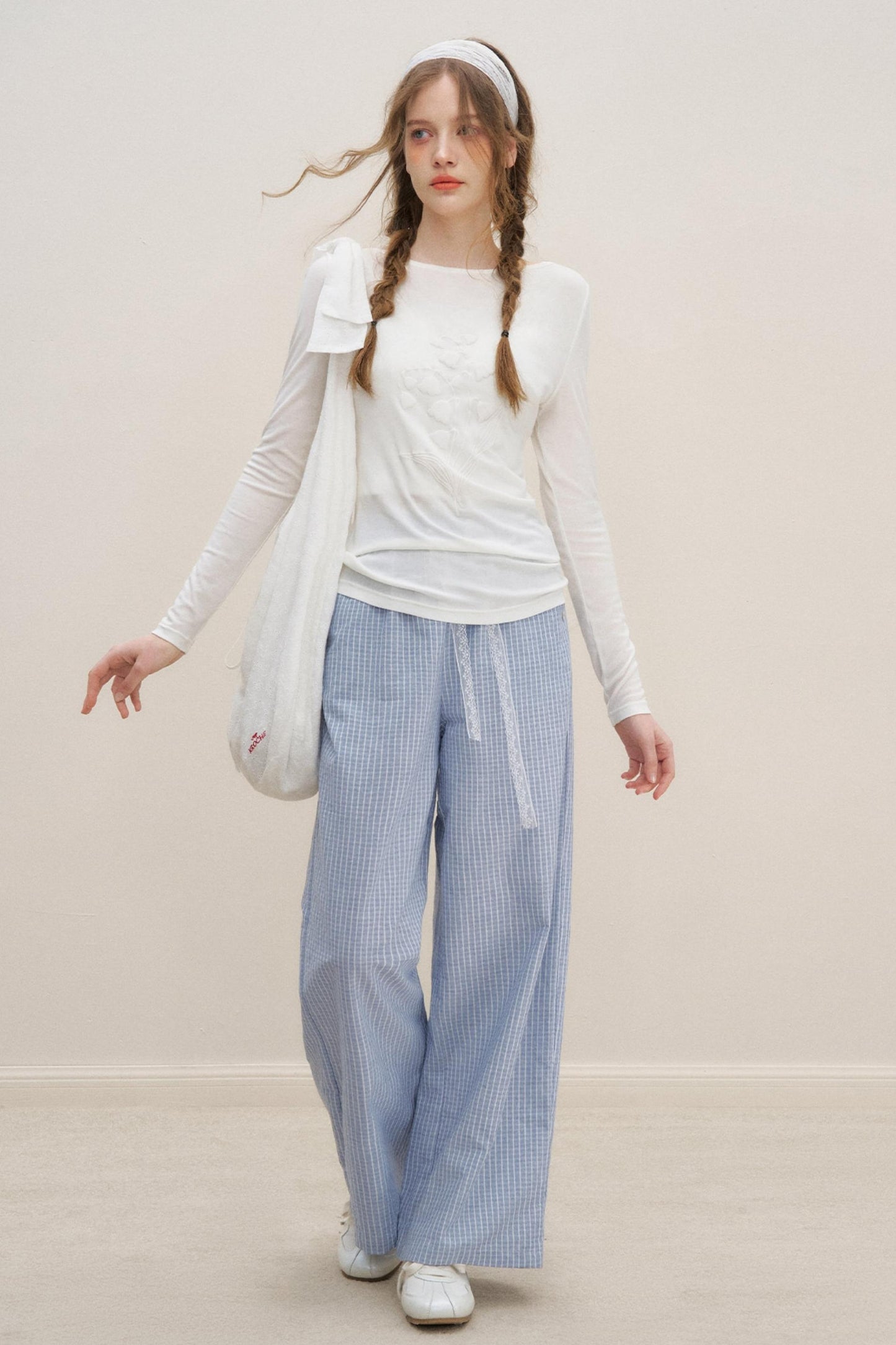 Lattice Loungewear Top