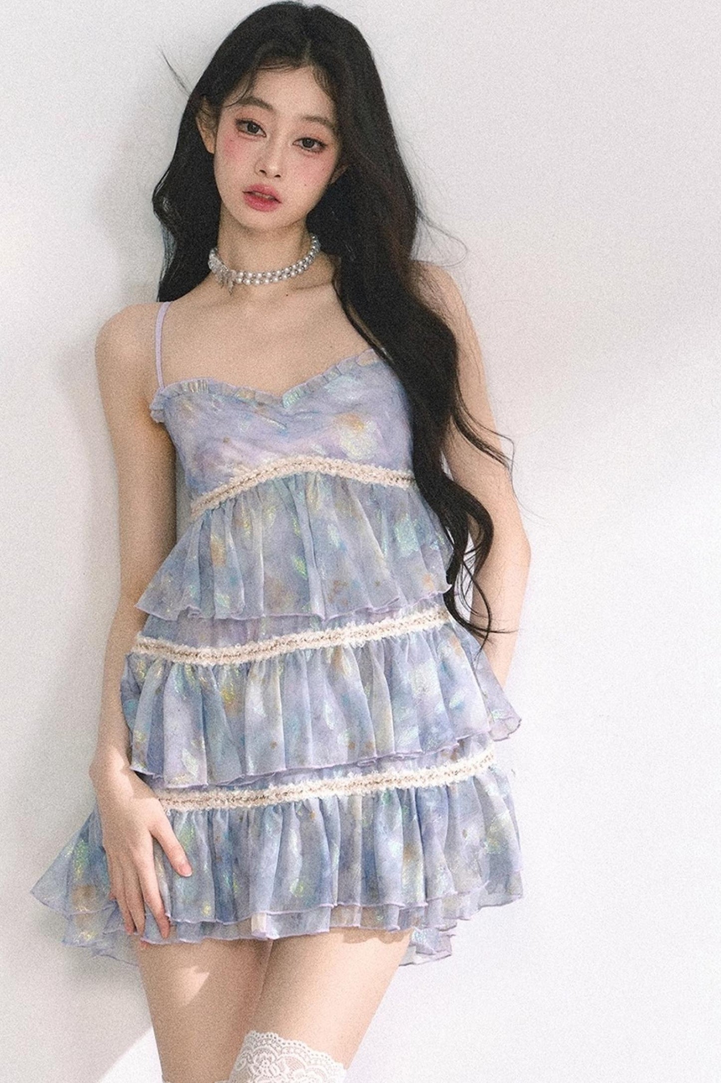 Halter Floral Elegance Dress