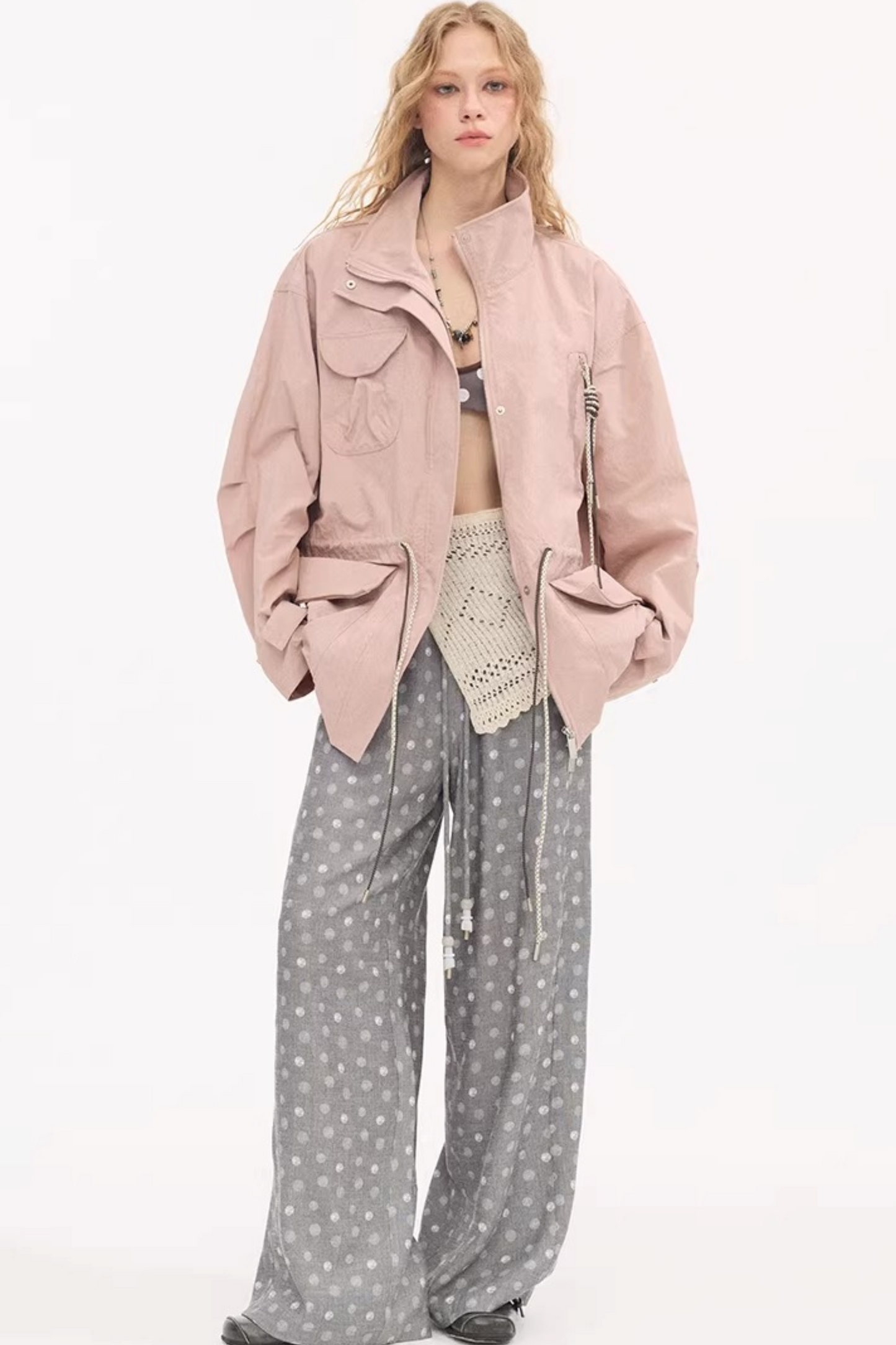 Beaded Polka Dot Pants